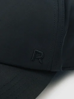 Reiss Black Nicole Logo-Embroidered Baseball Cap