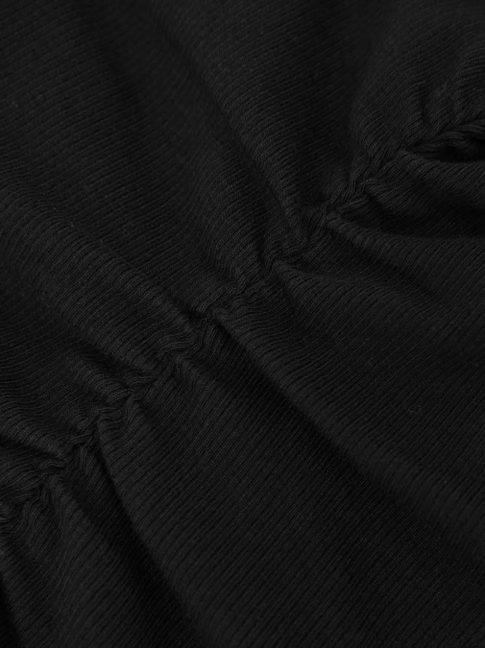 Reiss Black Simone Stretch-Cotton High-Neck Vest
