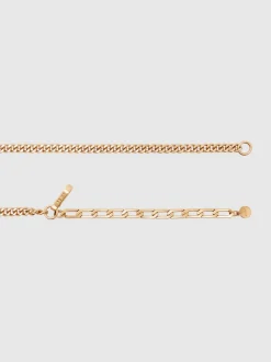 Reiss Gold Georgia Chain-Link Belt