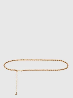 Reiss Gold Isabella Twist Chain Belt