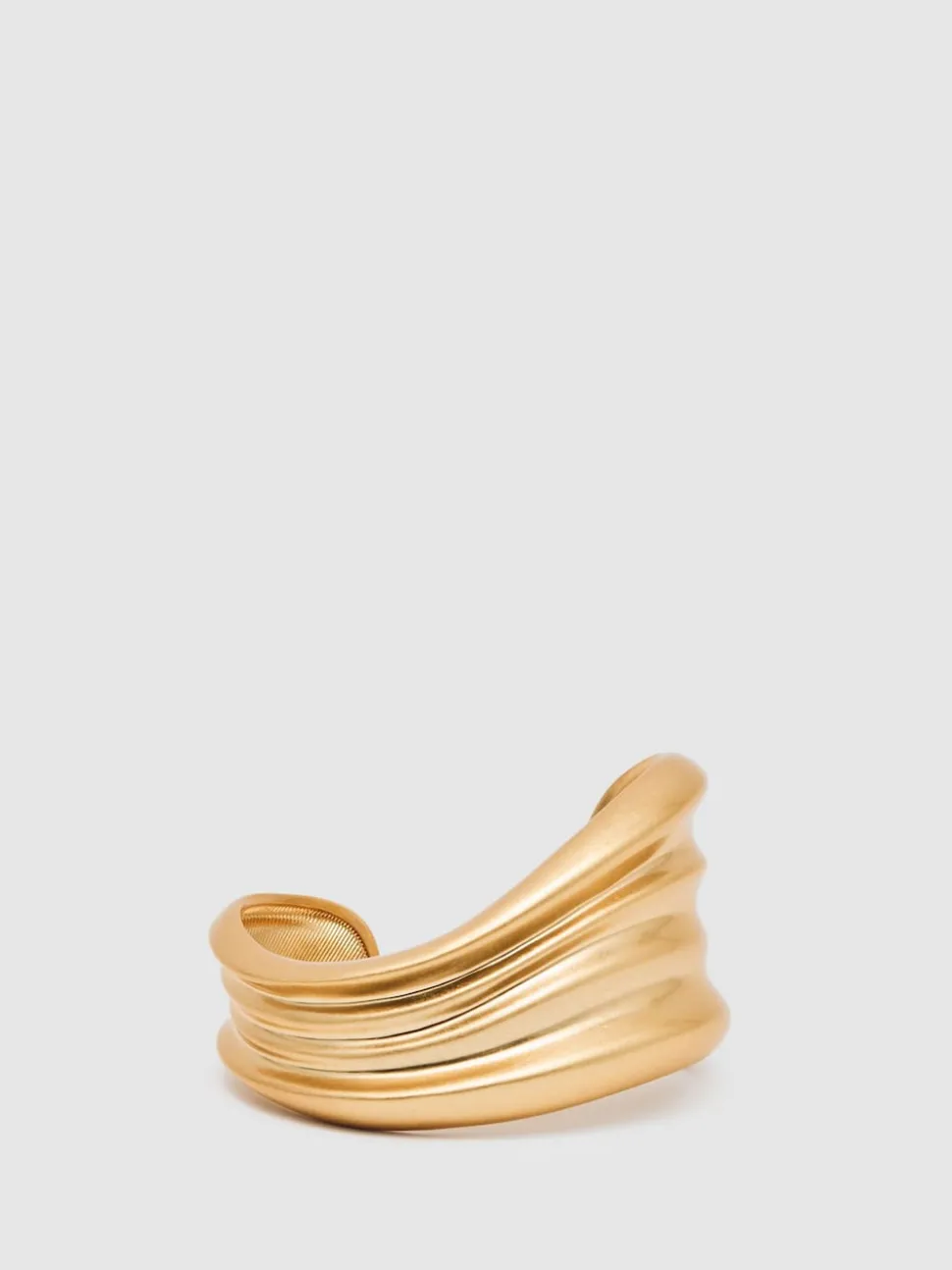 Reiss Gold Tone Florence Fluid Sculpted Cuff