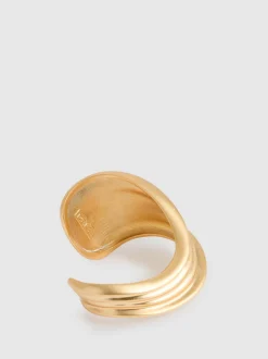 Reiss Gold Tone Florence Fluid Sculpted Cuff