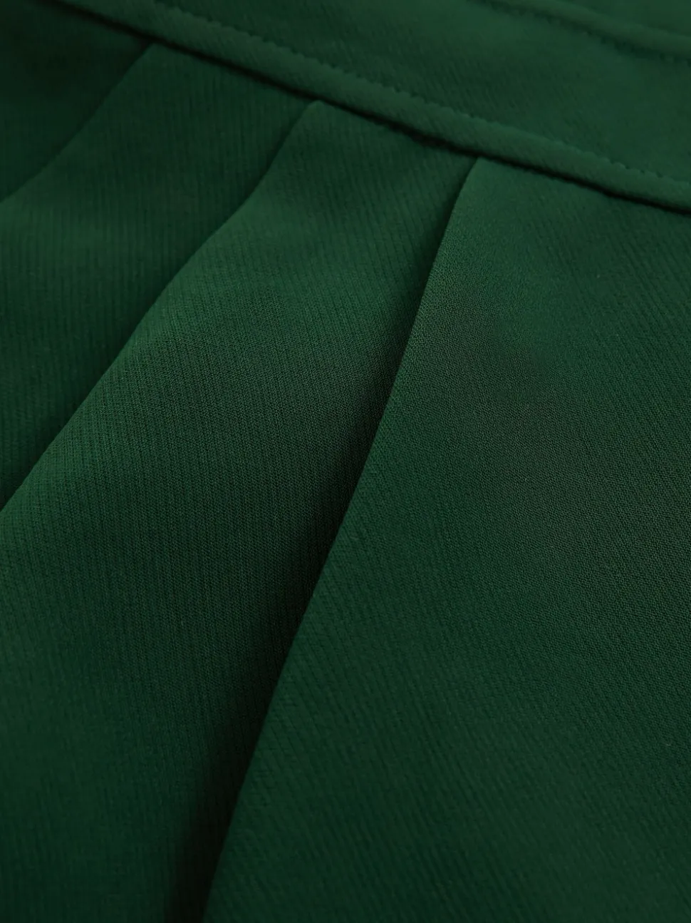 Reiss Green Dion Wide-Leg Cut-Out Jumpsuit