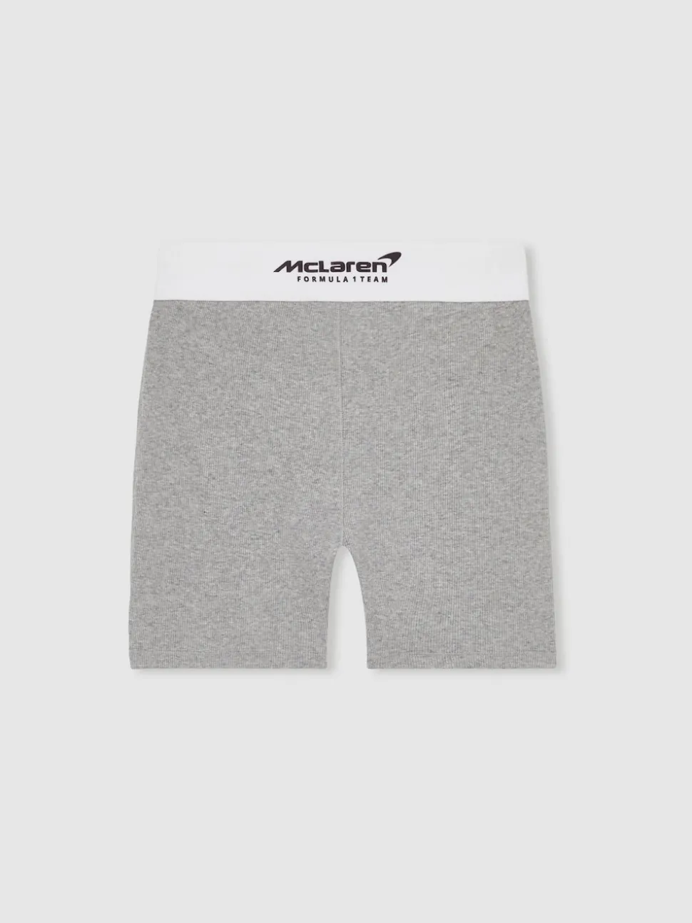 Reiss Grey Melange Sophia McLaren F1 Team Ribbed Boxer Shorts