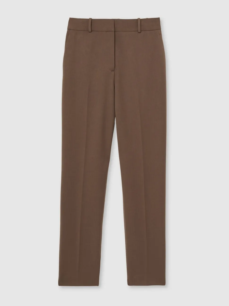 Reiss Mink Neutral Gabi Slim-Fit Suit Trousers