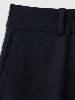 Reiss Navy Gabi Slim-Fit Suit Trousers