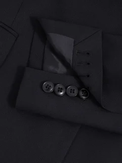 Reiss Navy Haisley Petite Single Breasted Suit Blazer