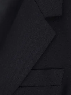 Reiss Navy Haisley Petite Single Breasted Suit Blazer