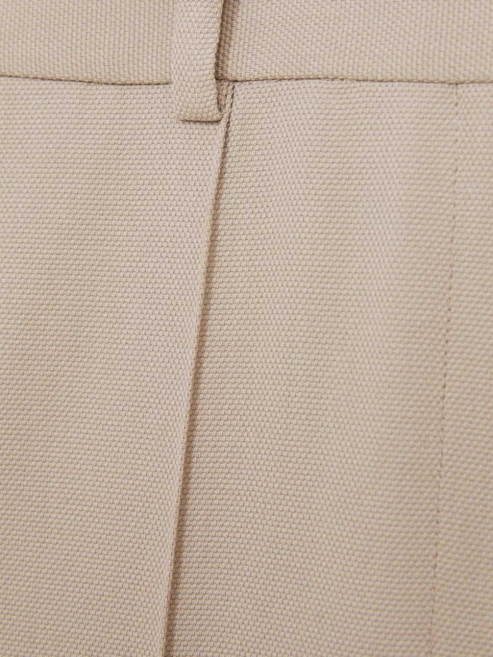 Reiss Neutral Brittany Straight-Leg Textured Wool-Blend Suit Trousers