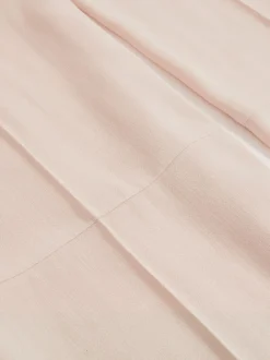 Reiss Pink Darcie Petite Wide-Leg Suit Trousers