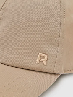 Reiss Taupe Nicole Logo-Embroidered Baseball Cap