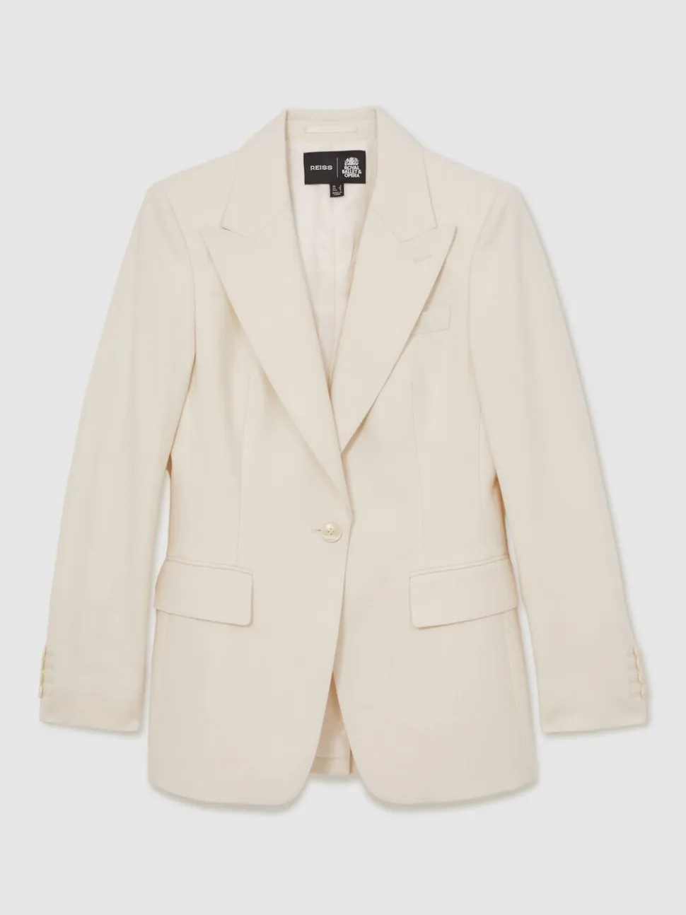 Reiss White Gaia Reiss | Royal Ballet Tuxedo Blazer