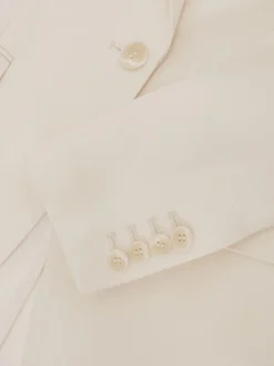 Reiss White Gaia Reiss | Royal Ballet Tuxedo Blazer