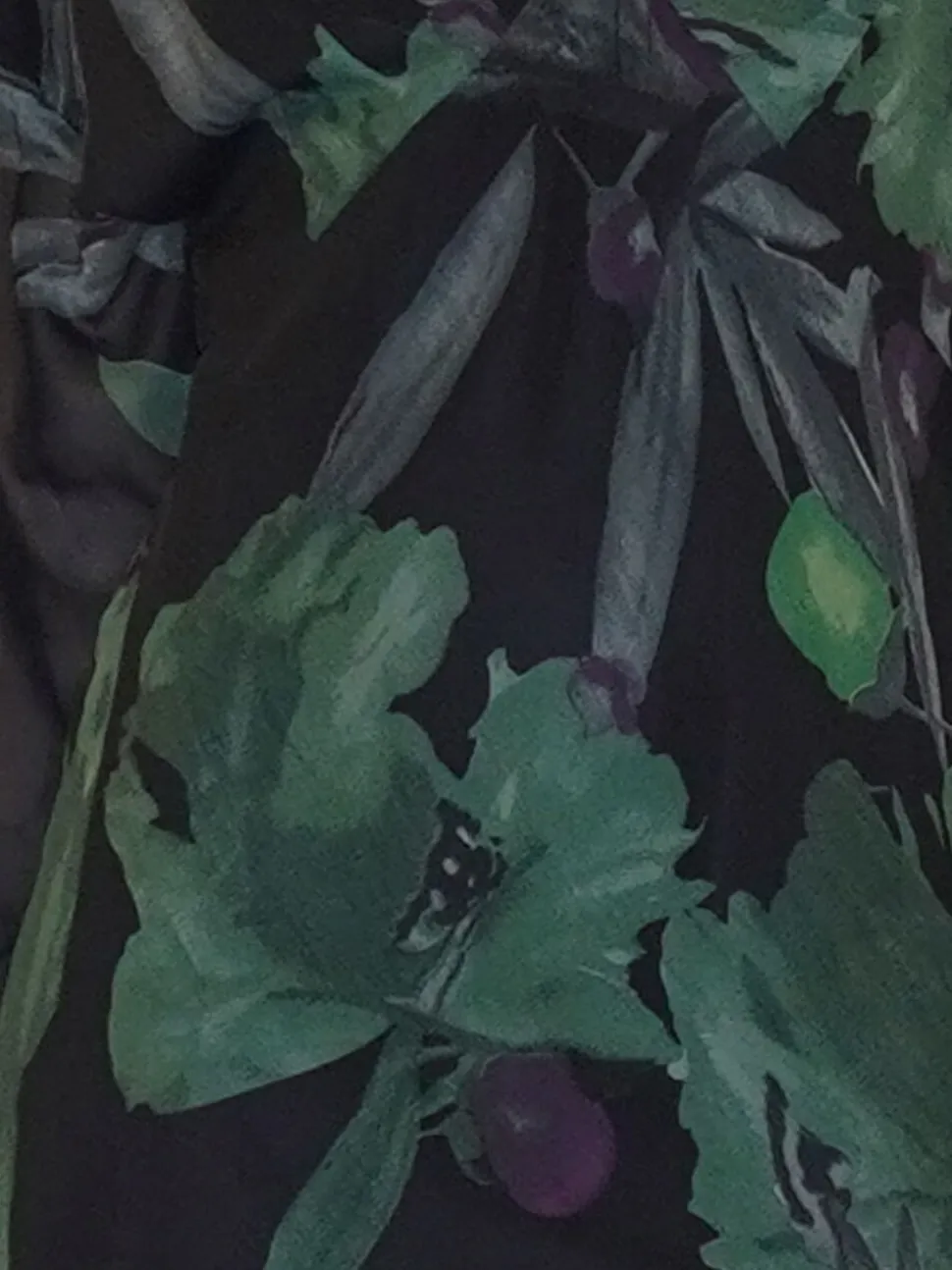 Religion Green Lily Column Bias Cut Maxi Dress In Floral Print