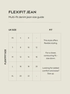 Rinse Blue High Rise FlexiFit Stretch Pull On Wide Leg Jeans