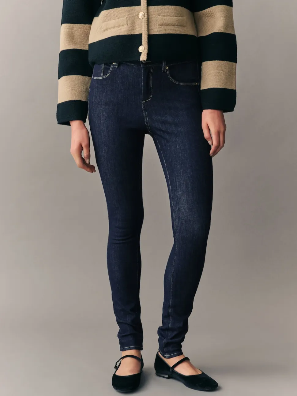 Rinse Blue Skinny 360° Stretch Jeans