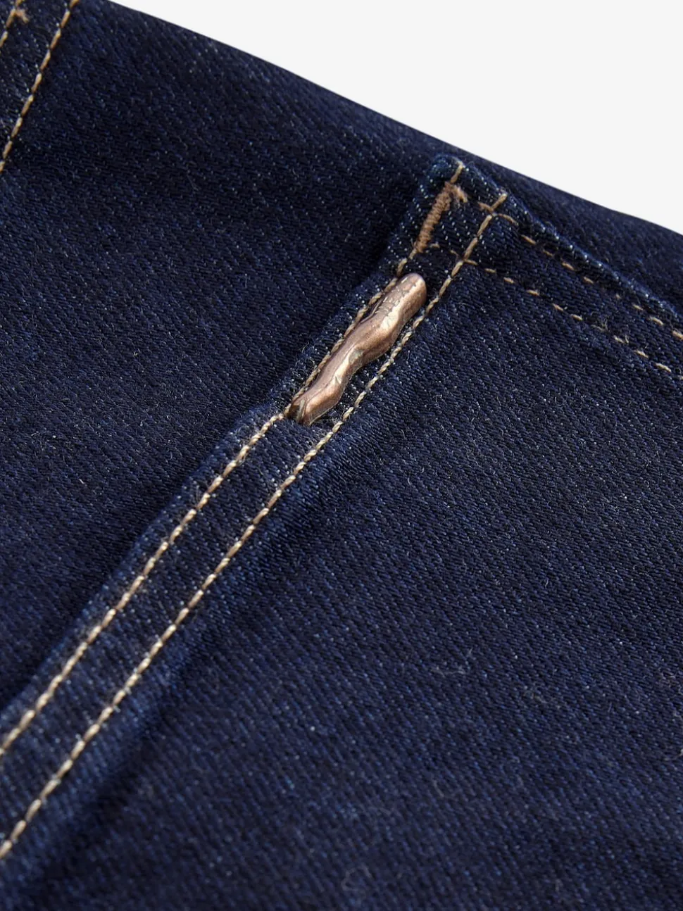 Rinse Blue Wide Leg Jeans