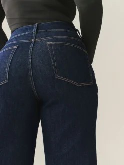Rinse High Rise Stretch Wide Leg Hourglass Jeans