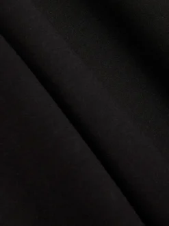 River Island Black Premium Wide Leg Joggers