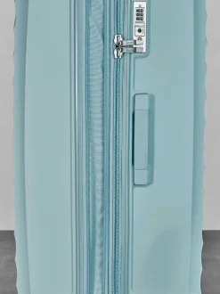 Rock Luggage Blue Sunwave Cabin Suitcase