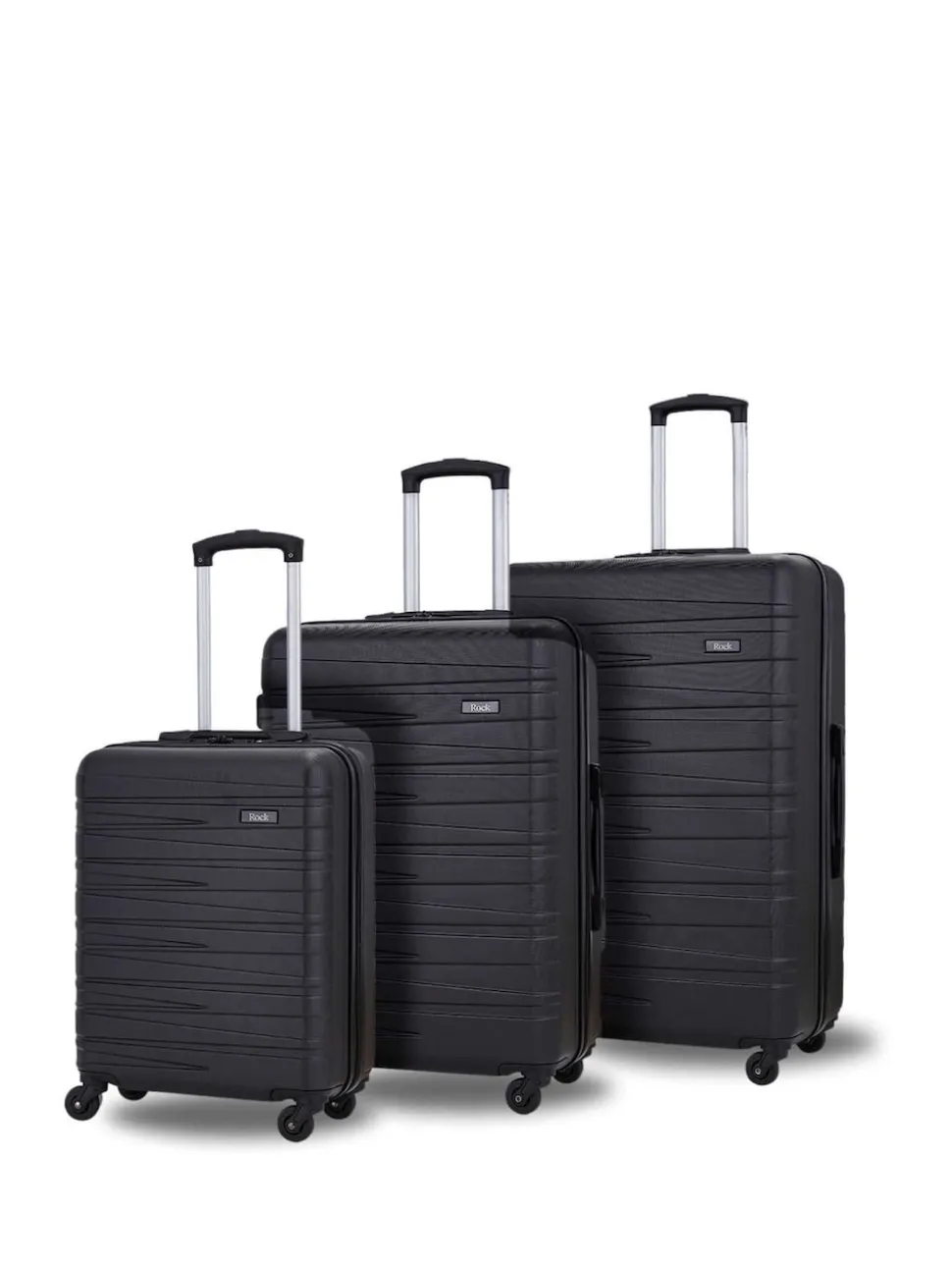 Rock Luggage Seattle 3pc Suitcases Set