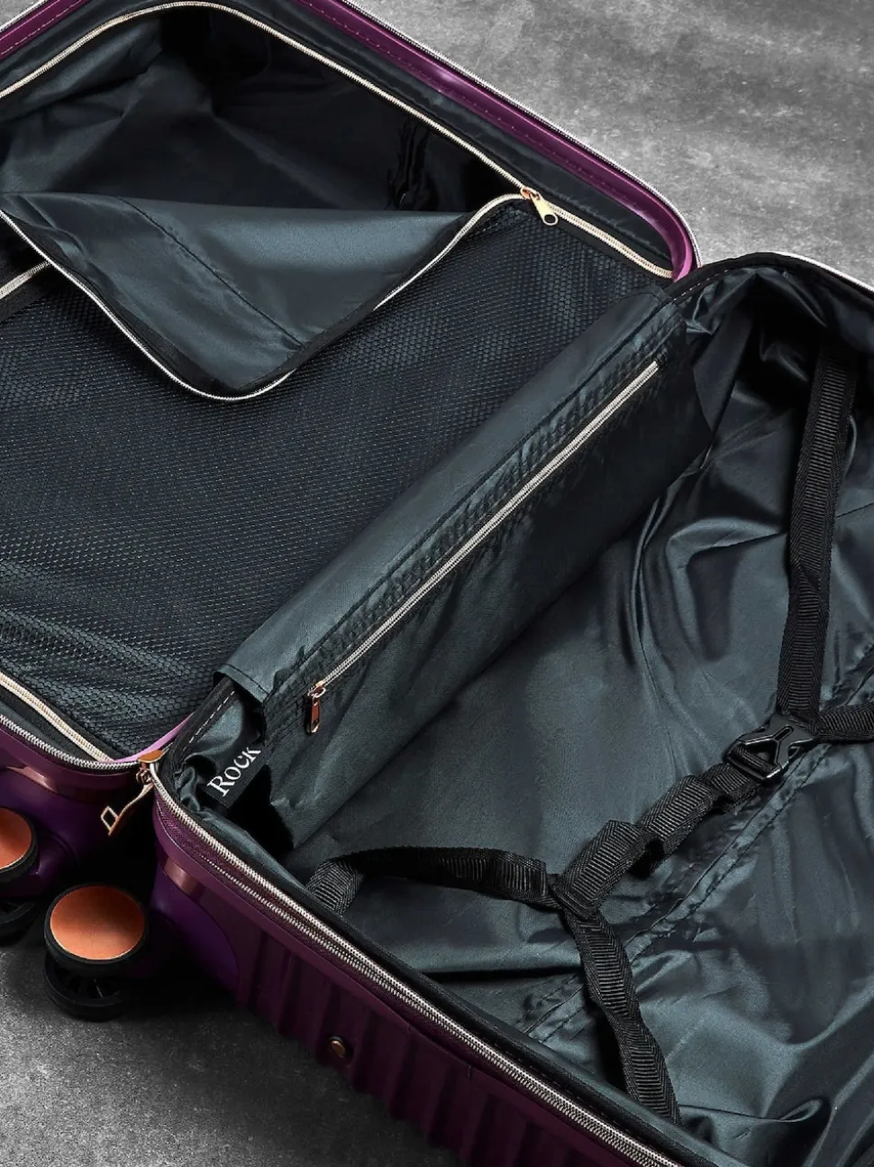 Rock Luggage Selene 3 Piece Suitcase Set