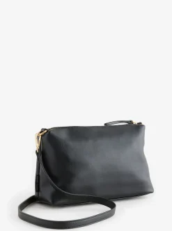 Rockett St George Black Icon Stud Cross-Body Bag