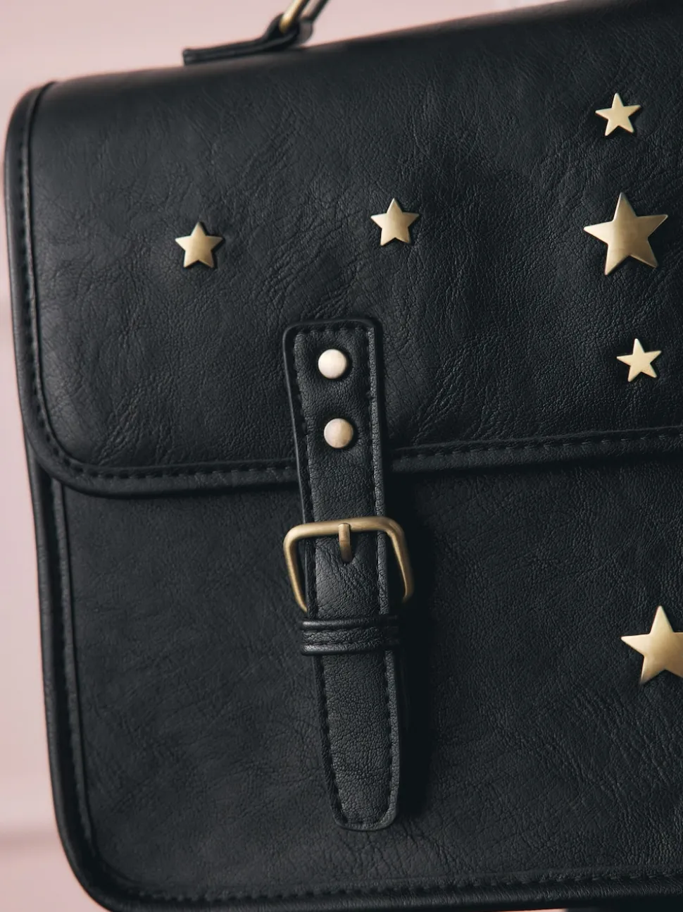 Rockett St George Black Satchel Multi Way Bag