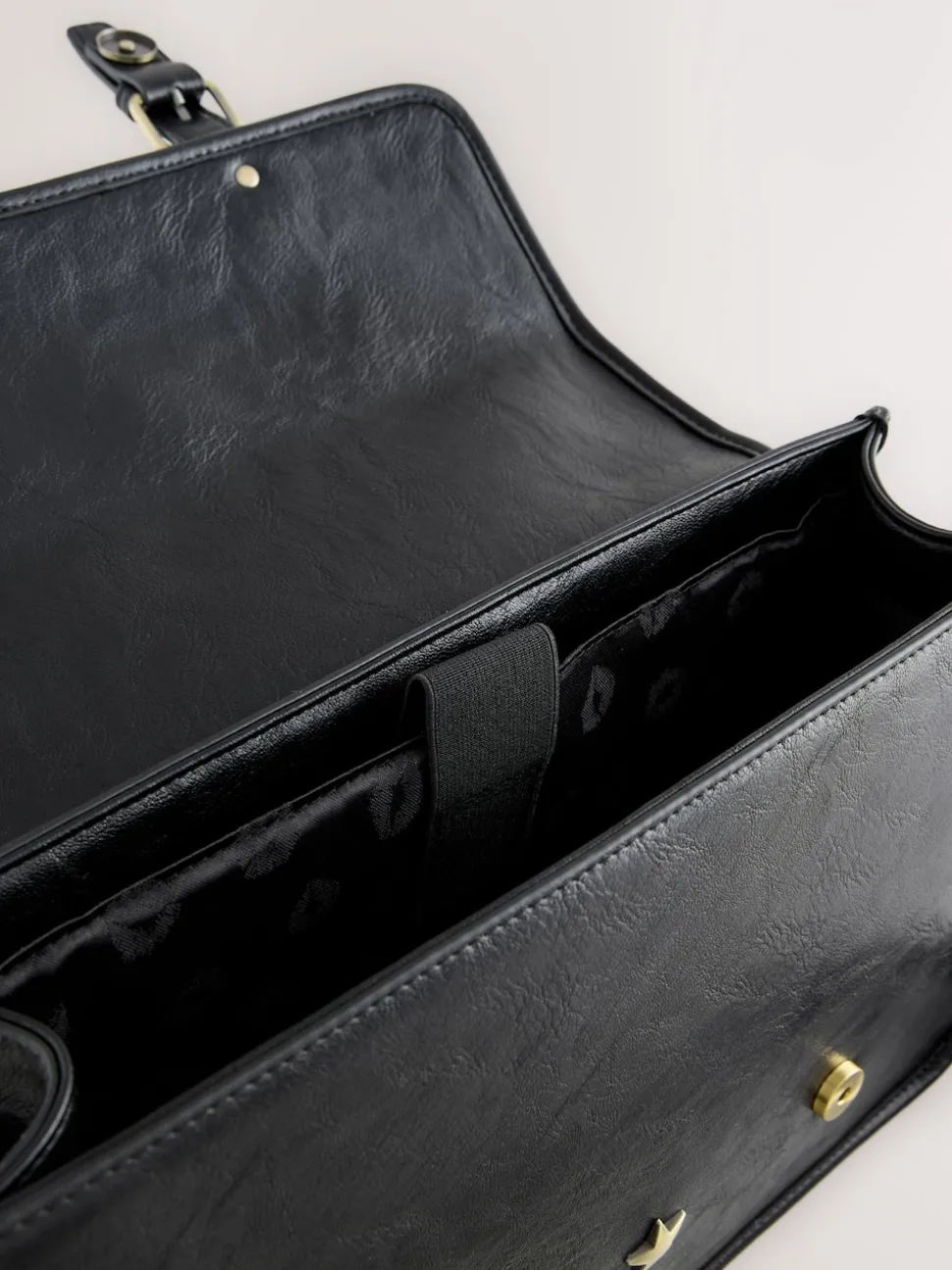 Rockett St George Black Satchel Multi Way Bag