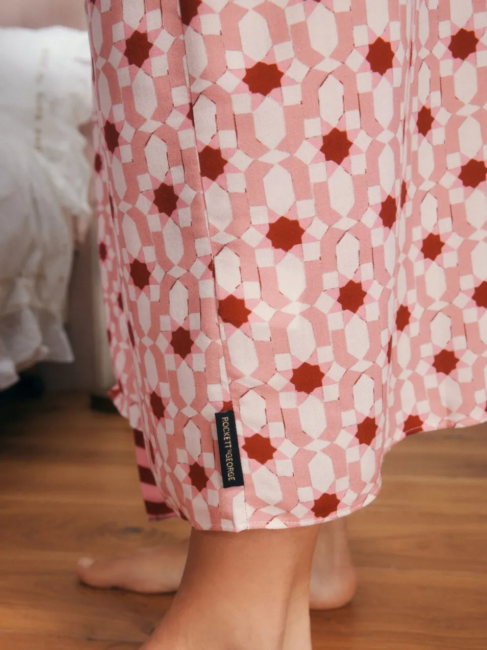 Rockett St George Pink Geo Robe