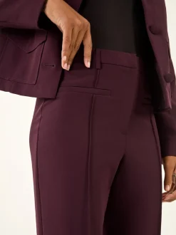 Roman Red Jet Pocket Bootleg Trousers