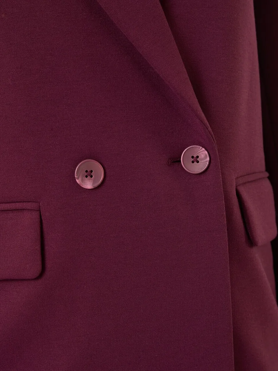 Roman Red Premium Stretch Ponte Blazer