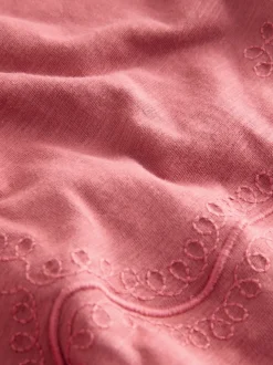 Rose Pink Bandeau Shirred Playsuit