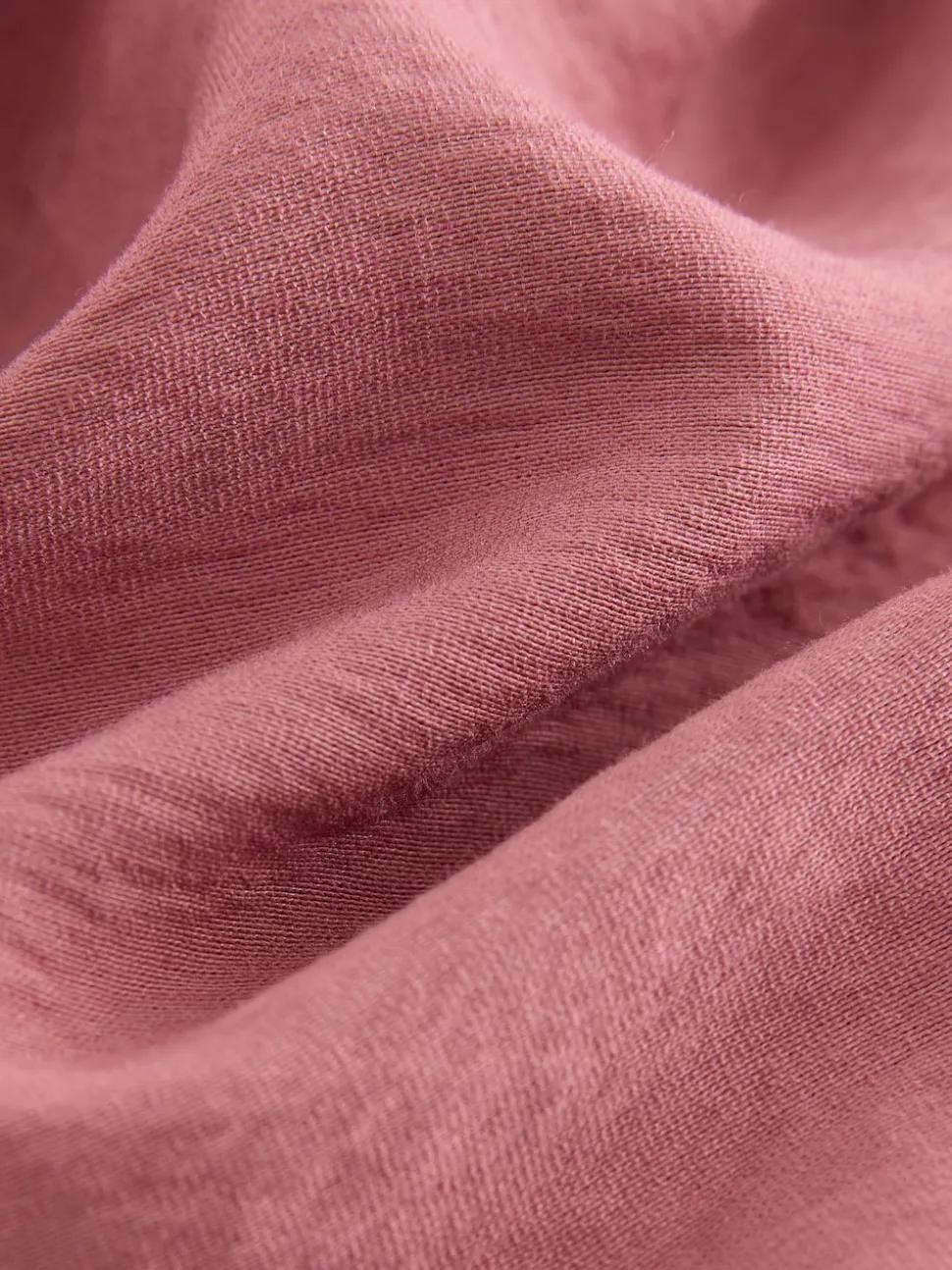 Rose Pink Wide Leg Trousers With Linen