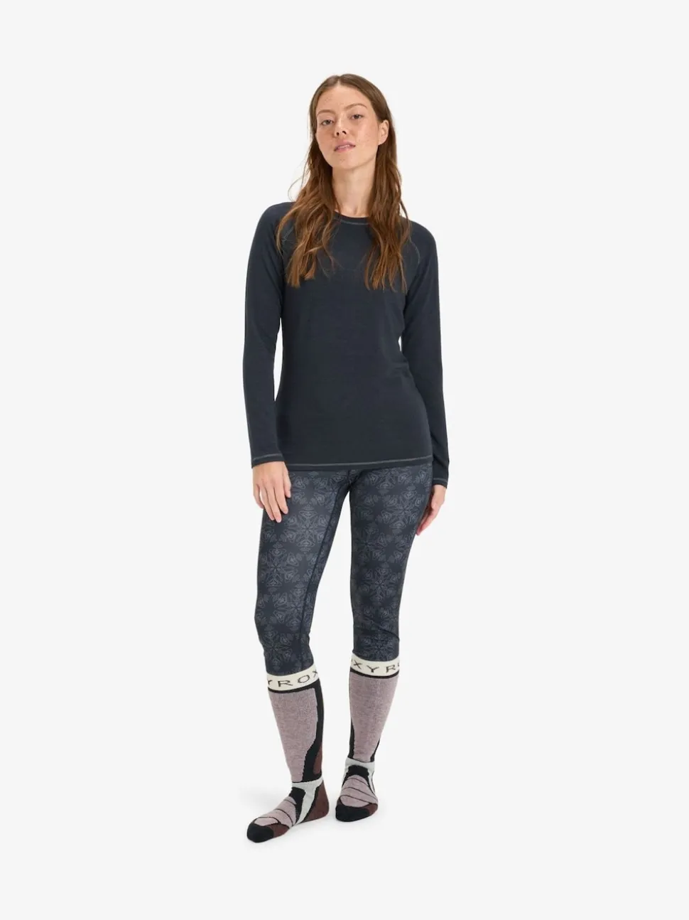 Roxy Black Climate Control Base Layer Top