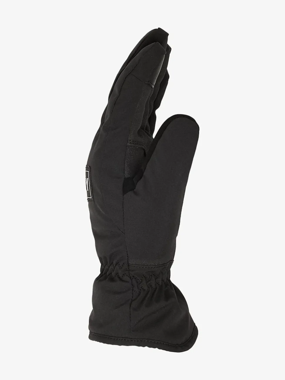 Roxy Black Freshfield Logo Ski Gloves