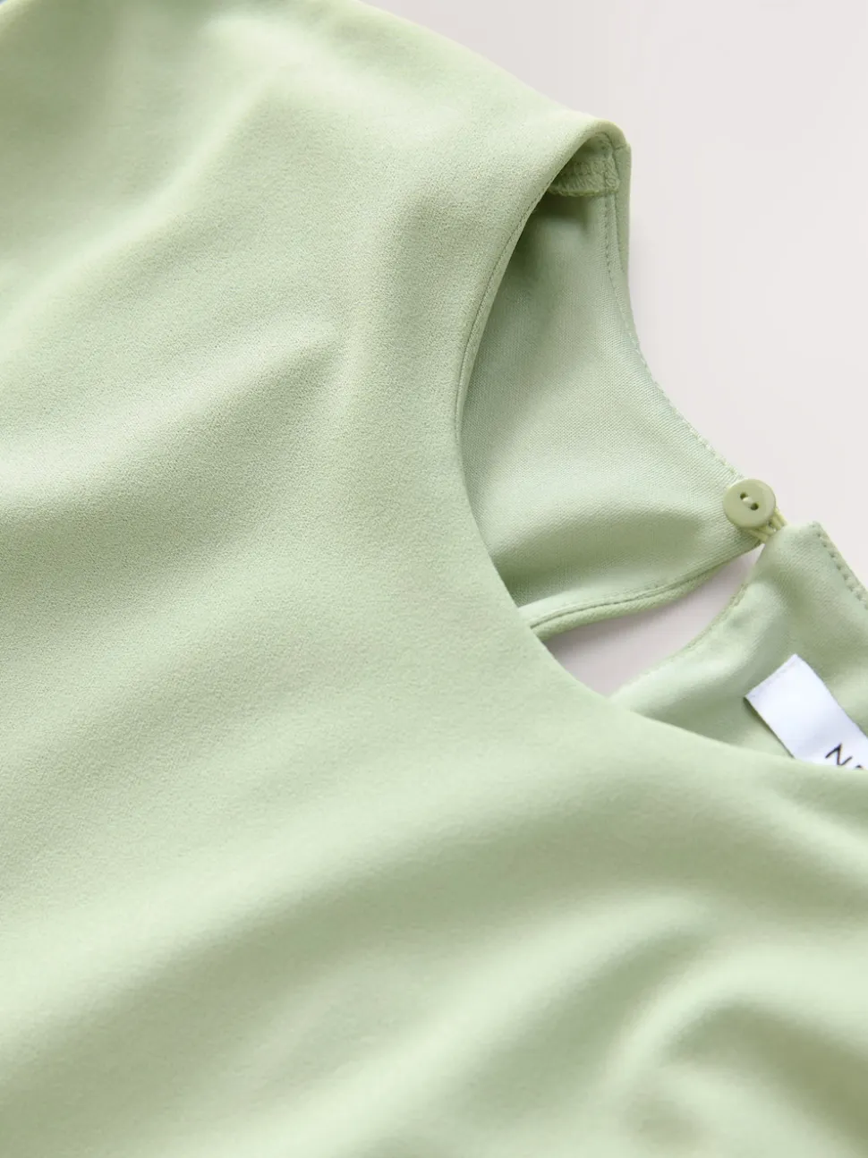 Sage Green Cape Maxi Dress