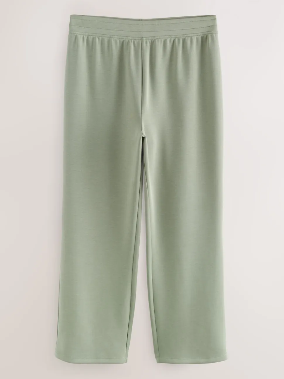 Sage Green Maternity Wide Leg Joggers