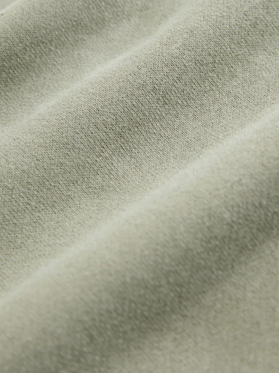 Sage Green Supersoft Peached Essentials Crew Neck Seam Detail Sweatshirt