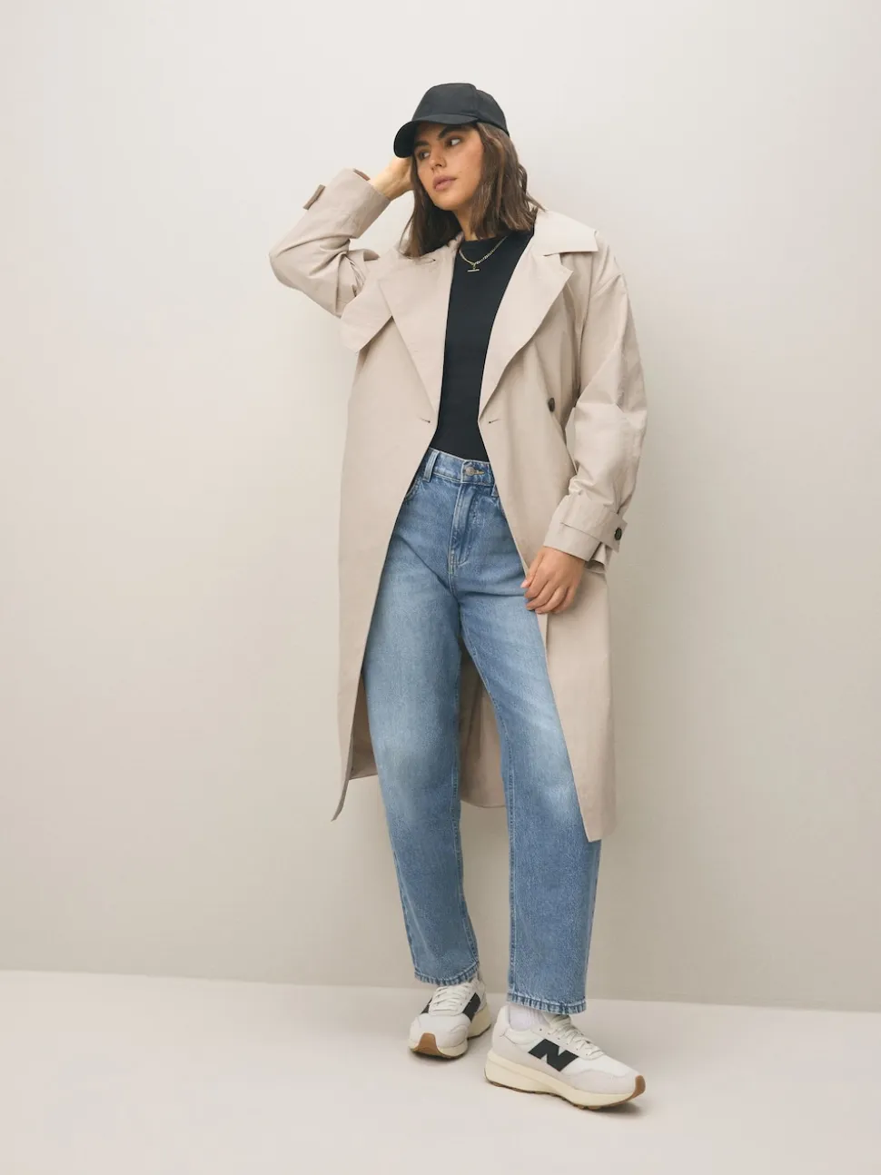 Sand Shower Resistant Trench Coat