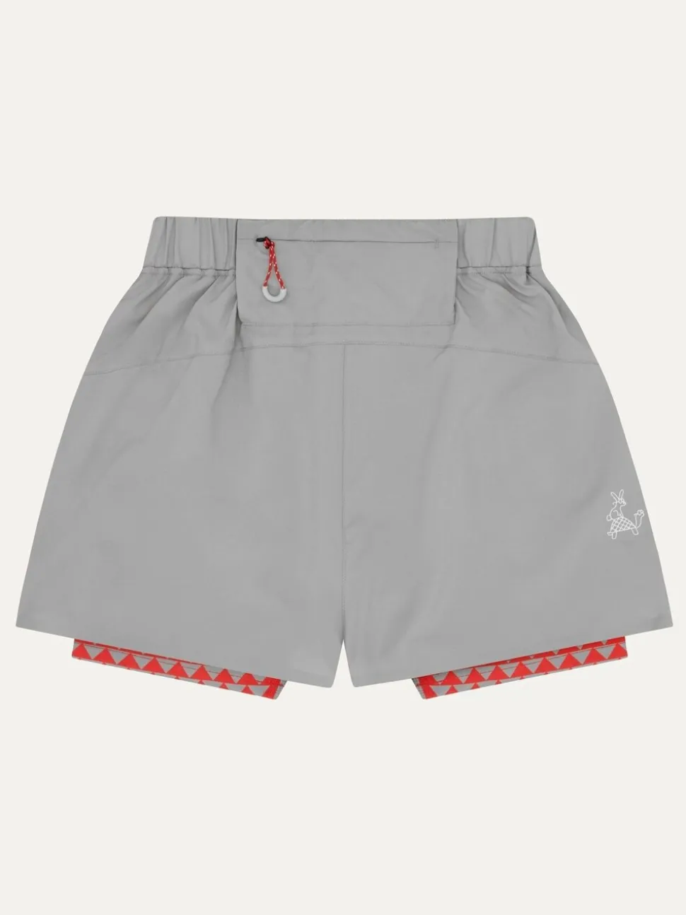 Sealskinz Grey Belton Quick Dry Running Shorts With Under Short