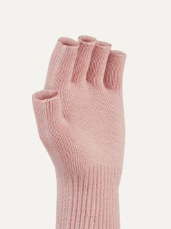 Sealskinz Pink Thornham Solo Merino Mittens
