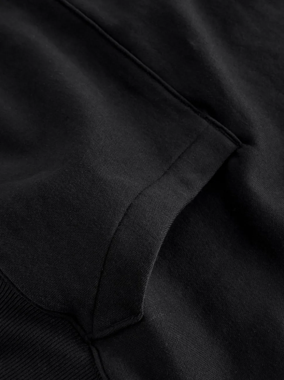 self. Black Hoodie