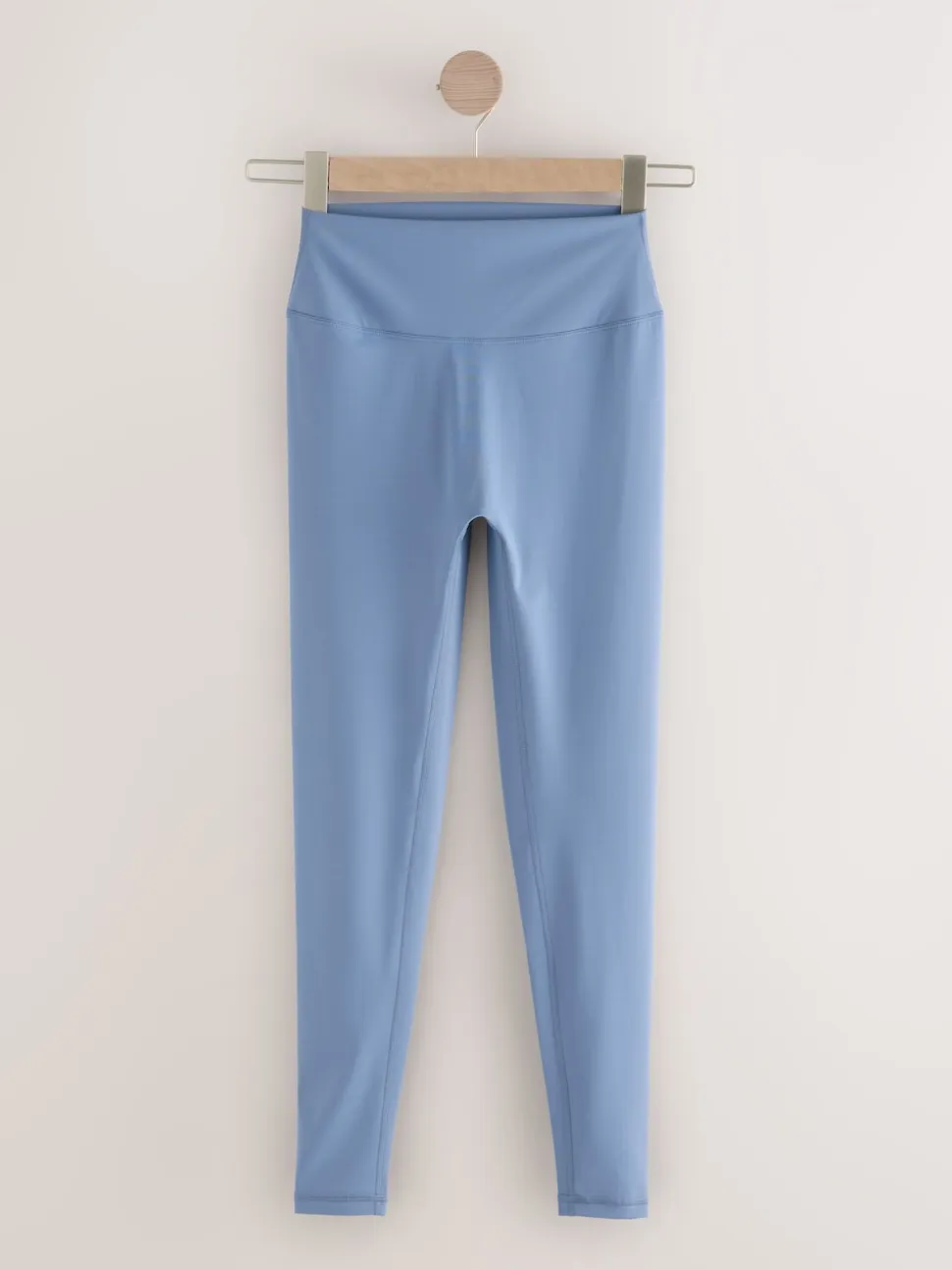self. Blue High Waist Leggings