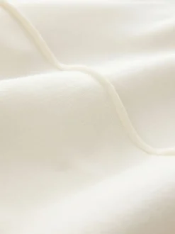self. Cream Wide Leg Joggers