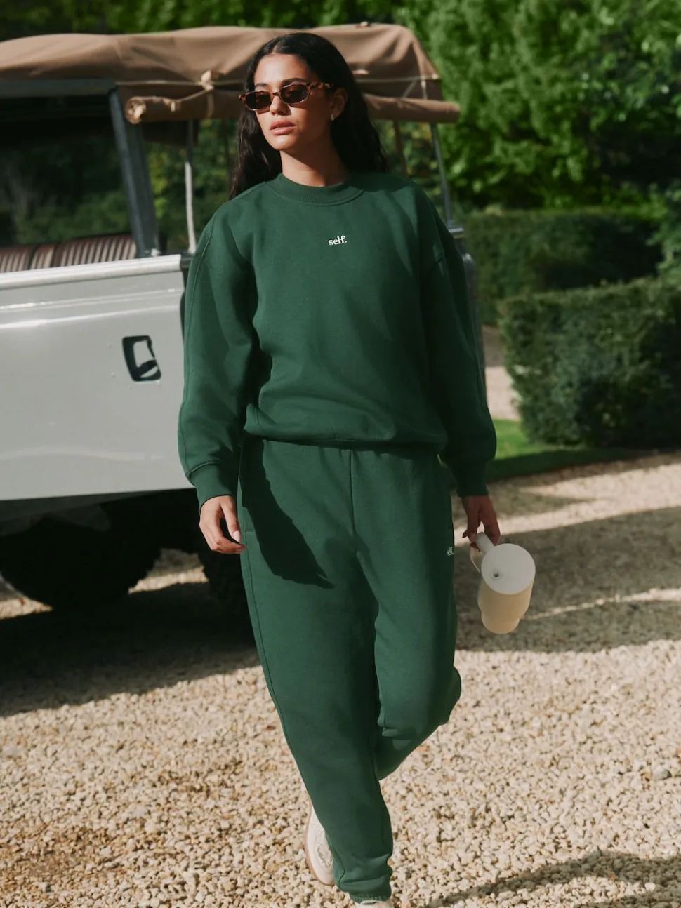 self. Green Sweatshirt