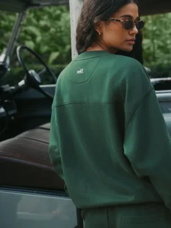 self. Green Sweatshirt