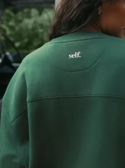 self. Green Sweatshirt