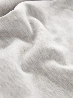 self. Grey Cuffed Joggers