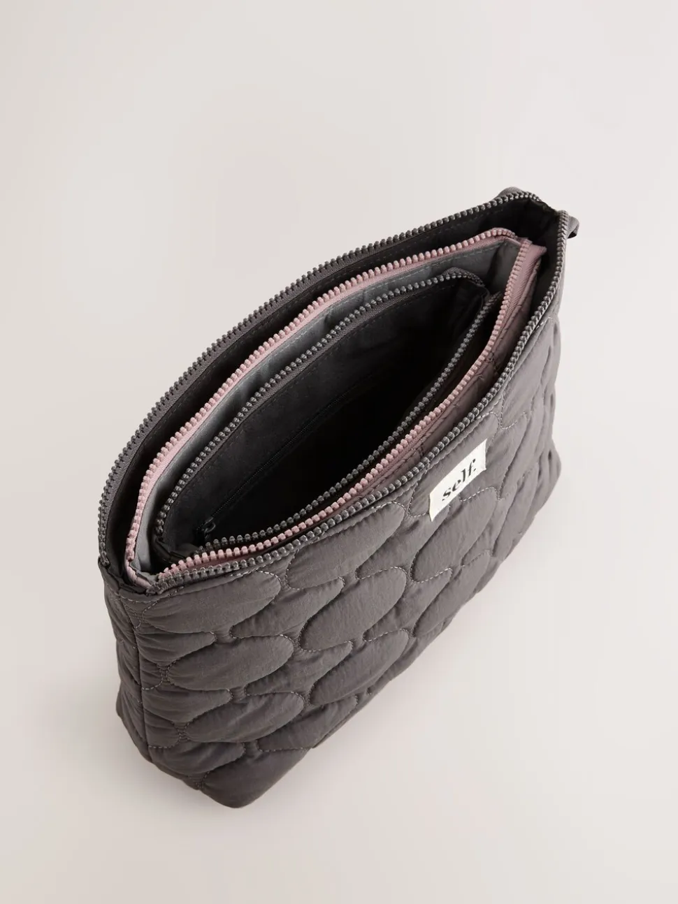 self. Grey Pouch Set 3 Pack